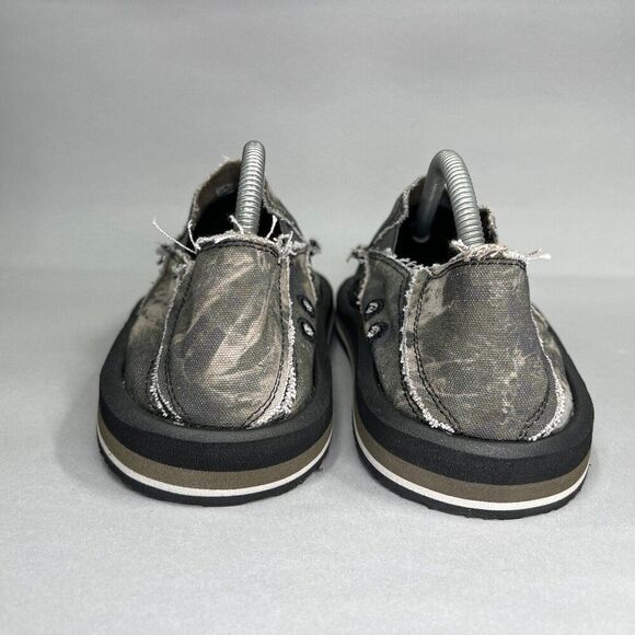 Sanuk Men's Size 8 Vagabond Soft Top Tie Dye Slip On Loafers - Picture 5 of 12